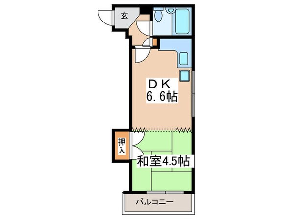 第５松井ビルの物件間取画像